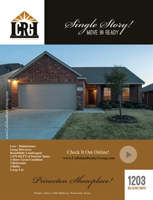 1203 Bellevue, Princeton, Texas - Callahan  Realty Group