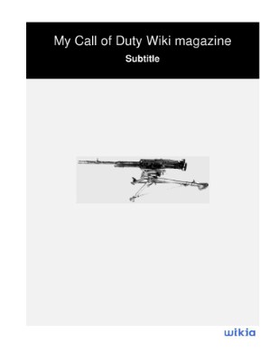 My Call of Duty Wiki magazine