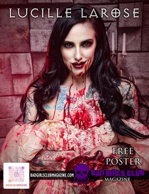 Lucille LaRose - Bloody Bride Gothic Babe is Ready to Eat Your Heart Out If You Don't Buy Her Magazine