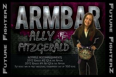 Armbar Ally Fitzgerald Poster