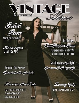 VINTAGE ALLURE ISSUE 4 VOL 2 REBEL ROSE