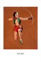 Pinup Girl-Sure Shot-bow and arrow