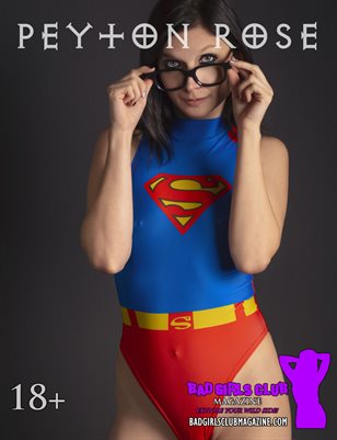 Peyton Rose - Sexy Busty Pierced Babe with Tattoos is Our Sexiest Super Girl Ready to Kick Ass