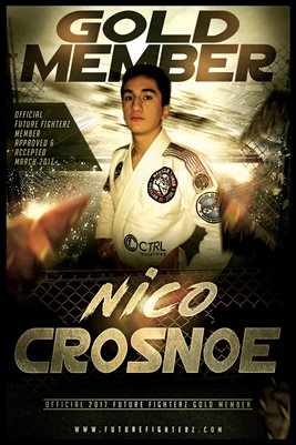 Nico Crosnoe Gold Member/Diploma Poster