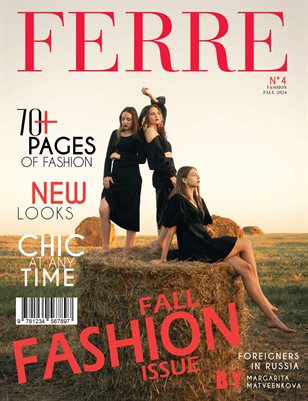 FERRE Magazine | The October Fashion & Beauty Edition | Vol.4 | 2024