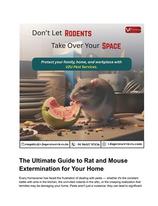 New PublicationRodent Control Services | V2U Pest Services - Safe & Reliable Solutions