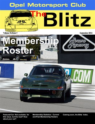 The Blitz, September 2014