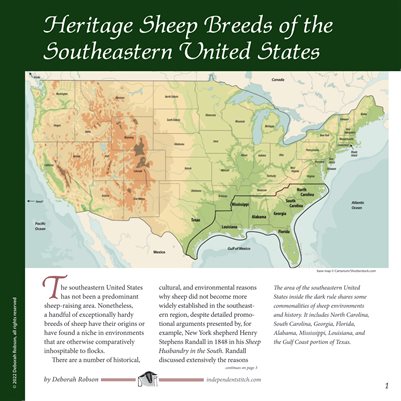 Heritage Sheep of the Southeastern U.S.