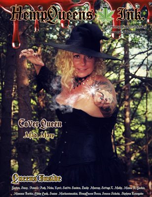 HempQueens Ink. Magazine ~ Issue 30 ~ HALLOWEEN ~ Mad Mary