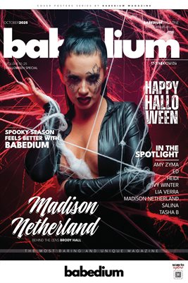 MADISON NETHERLAND HALLOWEEN EDITION VOL I - BABEDIUM MAGAZINE COVER POSTER