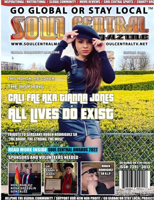 Soul Central Magazine Edition 111 @CALI FAE