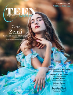 Teen Couture Magazine August Wildflower Fields Issue 8 Volume 4 2026
