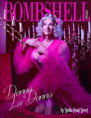 BOMBSHELL Magazine April 2022 BOOK 1 - Donna La Donna Cover