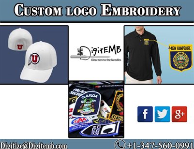 Custom logo Embroidery