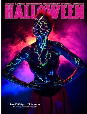Retro Lovely's Famous Halloween Issue 2024 Vol-37 Lori "Killgurl" Cannon Cover
