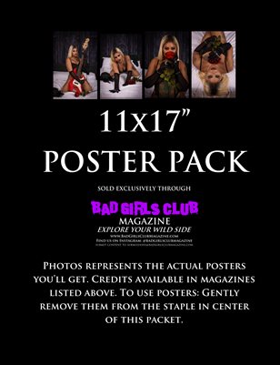 Marii - Sexy Blonde Saucy Latina's Ready to Rock N' Romance Poster Pack