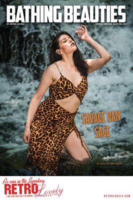 2026, Retro Lovely, Bathing Beauties VOL-09, Savage Van Sage Cover Poster