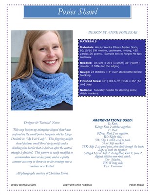 Posies Shawl