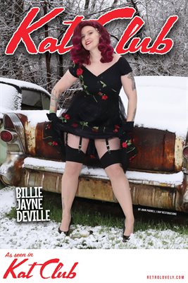 Kat Club No.57 – Billie Jayne DeVille Cover Poster