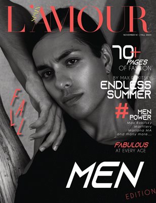 L'AMOUR Magazine | The November Man Edition | Vol.1 | 2024
