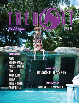 The Goat Magazine Issue 30 Cover Model Brooke Hanma