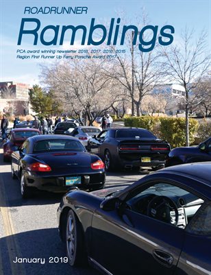 Roadrunner Ramblings, January 2019