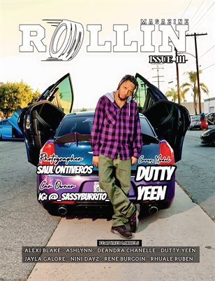 Rollin Magazine Issue 111 Cover Model Dutty Yeen