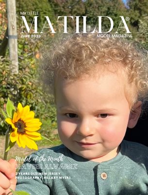 Matilda Model Magazine Xavier Alvarez Cover