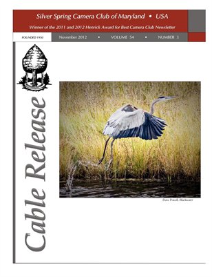 November 2012 Cable Release, Vol. 54, No. 3