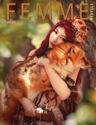 Femme Rebelle Magazine September 2026 ARCANA ISSUE - Temira Decay Cover