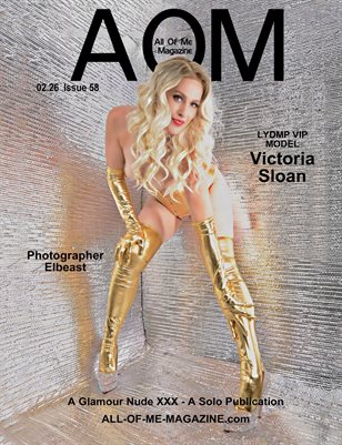 ALL OF ME MAGAZINE - Cover Model Victoria Sloan - February 2026