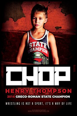 Henry Thompson Wrestling Poster