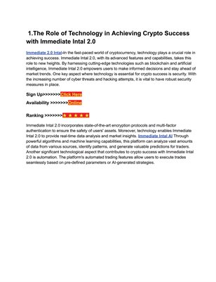Immediate 2.0 Intel Review-[{SPECIAL PROMO FOR 2024}]-CHECK NOW OFFICIAL WEBSITE