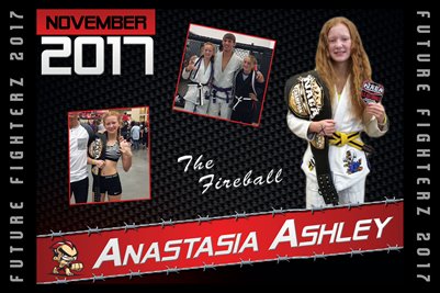 Anastasia Ashley Cal Poster 2017