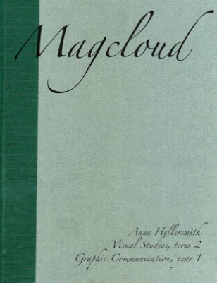 Magcloud, Visual Studies, Term 2, Year 1