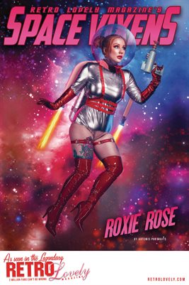 SPACE VIXENS Vol.4 – Roxie Rose Cover Poster