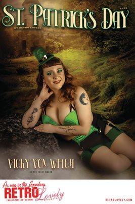 St. Patrick's Day 2023 – Vicky Von Witch Cover Poster