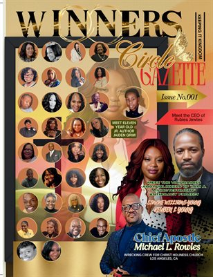 Winners Circle Gazette Magazine-Inaugural Edition 