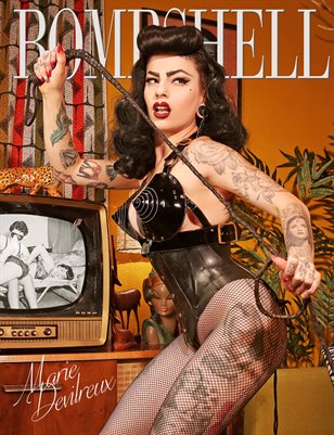 BOMBSHELL Magazine December 2018 BOOK 1 - Marie Devilreux Cover