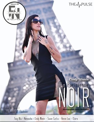 Fuzion Noir Cindy Wanin The Pulse of Fashion Issue 35 Cover 3