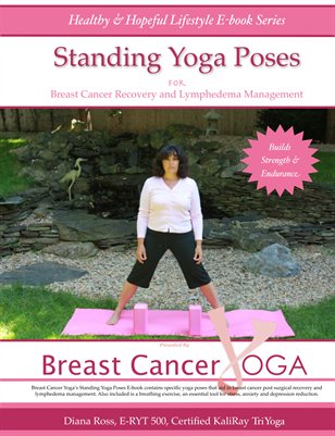 Standing Yoga Poses For Breast Cancer & Lymphedema Book