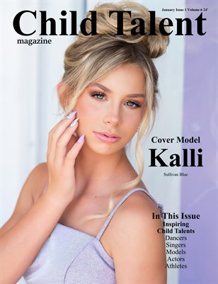 Child Talent Magazine January Issue 1 Volume 6 24'