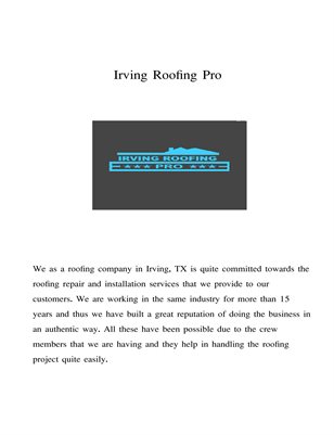 Irving fence repair