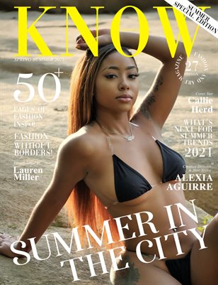 KNOW magazine_Summer In The City
