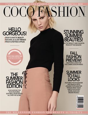 COCO Fashion Magazine - The Summer Fashion Edition - September 2018 Vol. 8