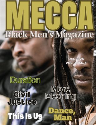 Mecca Black Men's Magazinr October 2025