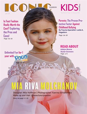Iconic Fashion Kids Mag July' 24