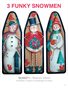 3 Funky Snowmen Painting Tutorial by Sharon Chinn SC00271