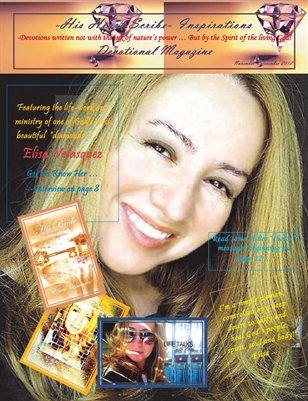 -His Heart Scribe- Inspirations Devotional Magazine November 2012