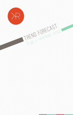 Fall/Winter 2012 Trend Forecast
